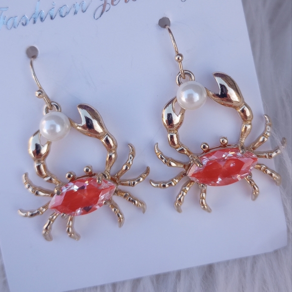 Bella Jack Jewelry - Bella Jack Summer Crab Dangle Earrings
